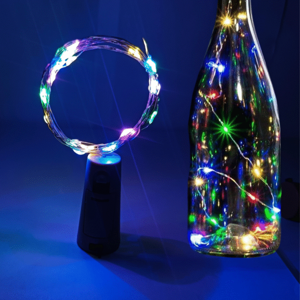 Cork Bottle String Lights with 20 LEDs