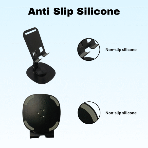 360° Adjustable Universal Mobile Stand Holder – Sturdy & Flexible Design for Desk and Home Use - Image 2