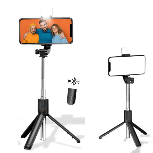 R1s Bluetooth Selfie Stick with Wireless Remote & Tripod Stand - Image 3