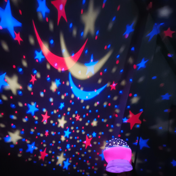 360° Rotating Star Master Galaxy Projector Lamp - Image 3
