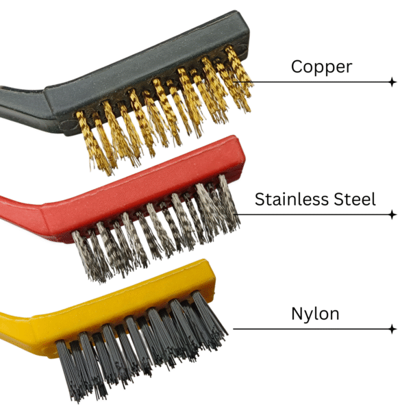 3-Piece Wire Brush Set – Multi-Surface Cleaning Brushes - Image 2