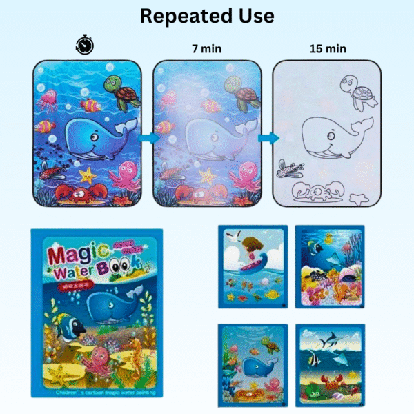 Magic Water Coloring Book for Kids - Image 4